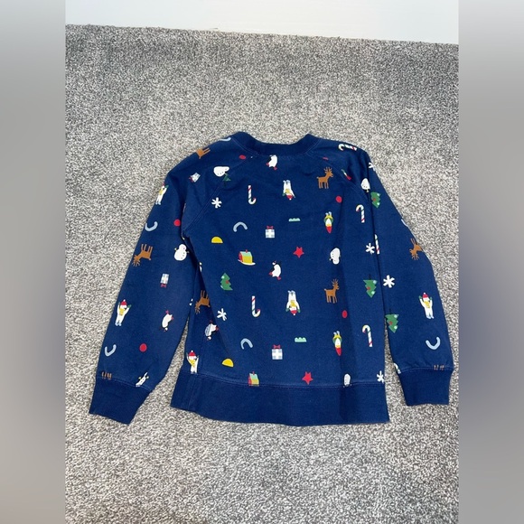 Hanna Andersson Print Crewneck Sweatshirt 6-7 years - Picture 8 of 12